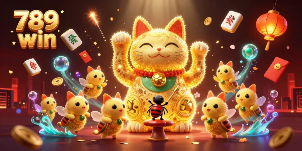 Experience thrilling gameplay at 789 win with vibrant casino themes featuring lucky symbols and dynamic action.