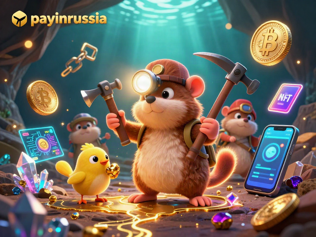 Utilisez payinrussia pour jouer dans un monde de richesses avec un mole et un canari